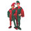Fun World FW7553 Adult Velvet Elf Costume Set