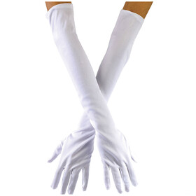 Fun World FW-8110WT Gloves Opera White