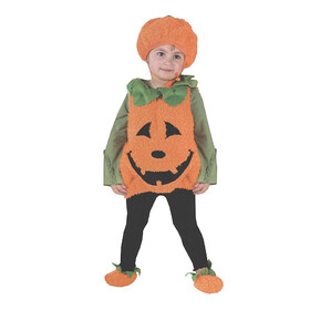 Fun World FW8669TS Baby Girl's Pumpkin Cutie Pie Vest Costume - 24 Months
