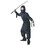 Fun World FW8707SM Boy's Deluxe Black Ninja Costume - Small