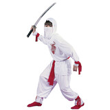 Fun World Boy's Deluxe White Ninja Costume