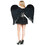 Fun World FW8970BK Women's Feather Angel Wings
