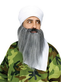 Fun World FW-90266 Turban  Beard Instant Costume