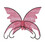 Fun World FW90442PK Pink Butterfly Wings with Curls