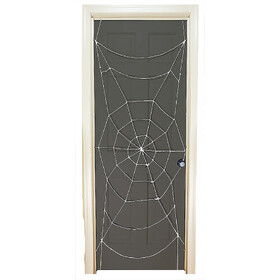 Fun World FW91447W Spider Web Door Cover