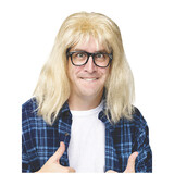 Fun World FW92195 SNL Garth A Largear Wig & Glasses