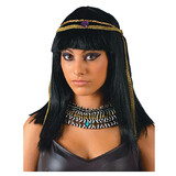 Fun World FW9235C Women's Black Egyptian Queen Wig