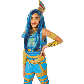 Fun World FW92361N Kids Monster High&#153; Cleo De Nile Two-Tone Polyester Wig