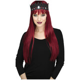 Fun World FW93195 Black Or Gold Lace Crown Accessory