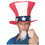 Fun World FW93401 Men's Uncle Sam Hat with Beard Costume