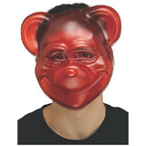 Morris Costumes FW93452R Adult's Red Gummee Bear Mask