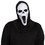 Fun World FW93546BK Adult Ghost Face&#174; Banshee Mask with Black Shroud