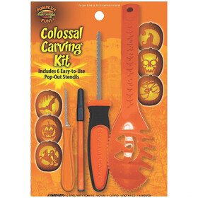Fun World FW94689 Ultimate Pumpkin Carving Kit