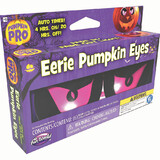Fun World FW94879BP Fade In & Fade Out Battery-Operated Eerie Purple Pumpkin Eyes Halloween Decoration