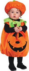 Fun World FW9649 Baby Plush Pumpkin Costume - Up to 24 Months