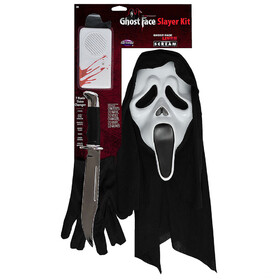 Fun World FW96921 Scream&#153; Ghostface Slayer Kit with Mask, Knife &amp; Voice Box