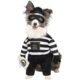 Fun World FW98054 Robber Pup Pet Costume