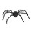 Fun World FW9898 50" Poseable Hairy Spider Halloween Decoration