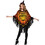 Fun World FWCAE12051 Adult Happy Halloween Poncho Instant Costume