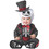 FunWorld FWCK6088TL Baby's Lil Skeleton Costume - 18-24 Mo.