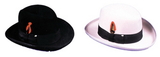 Morris Costumes GA-11BKMD Godfather Hat Black Medium