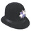 Morris Costumes GA28MD Adult's Black Keystone Cop Hat with Metal Badge