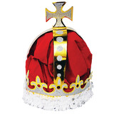 Morris Costumes GB-25RD Crown Queens Paper Red