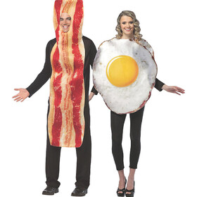 Rasta Imposta GC10166 Adult Bacon and Egg Couple Costumes