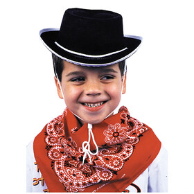Rasta Imposta GC-113 Cowboy Hat Child Black