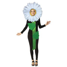 Rasta Imposta GC1164 Adult's Daisy Flower Costume