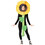 Rasta Imposta GC1168 Adult's Sunflower Costume