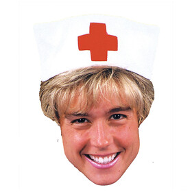 Rasta Imposta GC149 Adult's White Nurse Hat