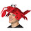 Rasta Imposta GC1528 Adult's Red Lobster Hat