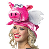 Morris Costumes GC1530 Adult's Flying Pig Hat