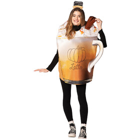 Rasta Imposta GC1666 Adult's Pumpkin Spice Latte Costume