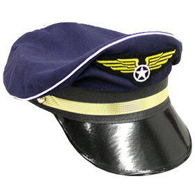 Rasta Imposta GC182 Adult's Blue Pilot Hat
