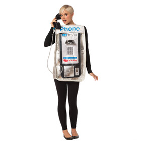 Rasta Impasta GC1853 Adult's Pay Phone Costume
