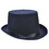 Rasta Imposta GC187LG Adult's Deluxe Blue Felt Top Hat - Large