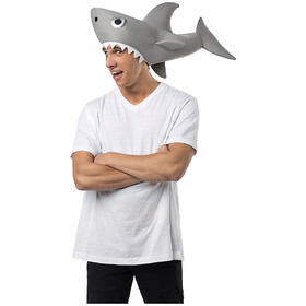 Rasta Impasta GC1904 Adult's Gray Man-Eating Shark Hat