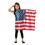 Rasta Imposta GC1942710 Girl's American Flag Dress Costume - Medium