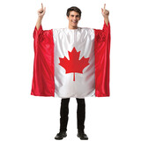 Morris Costumes GC1981 Men's Canada Flag Tunic