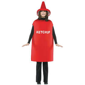 Rasta Imposta GC305 Adult's Ketchup Costume - Standard