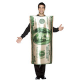 Rasta Imposta GC335 Unisex 100 Dollar Bill Costume