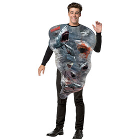 Rasta Imposta GC3689 Adult Sharknado Tornado Costume