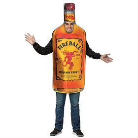 Morris Costumes GC4253 Adult's Fireball Bottle Costume