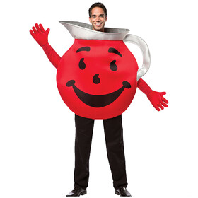 Rasta Imposta GC4447 Adult's Red Kool-Aid Man Costume