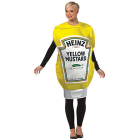 Rasta Imposta GC4860 Adult's Heinz&#153; Mustard Squeeze Bottle Costume