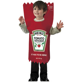 Rasta Imposta GC4871 Toddler Heinz&#153; Ketchup Packet Costume
