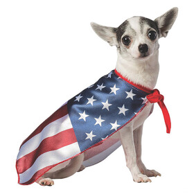 USA Flag Cape Dog Costume
