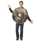 Rasta Imposta GC6828 Adult's Get Real Doughnut Costume